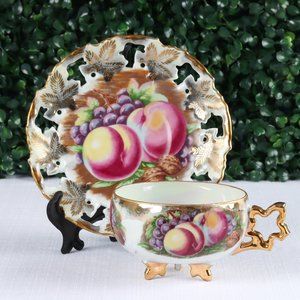 Vintage Royal Sealy China Teacup and Saucer Japan